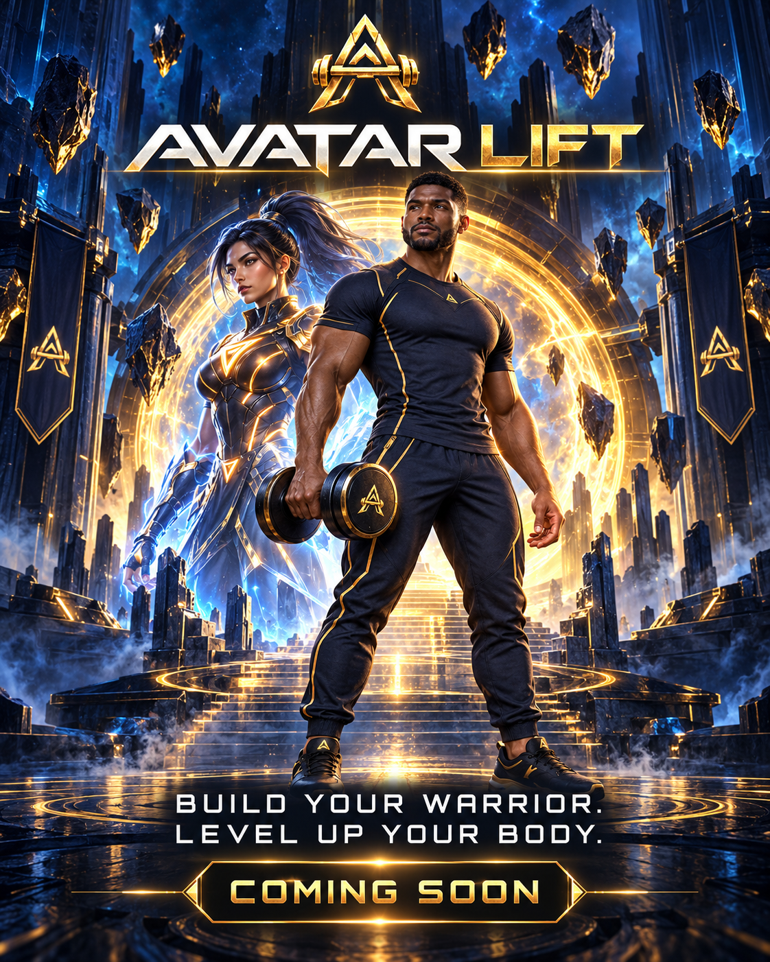 AvatarLift warriors in the game world